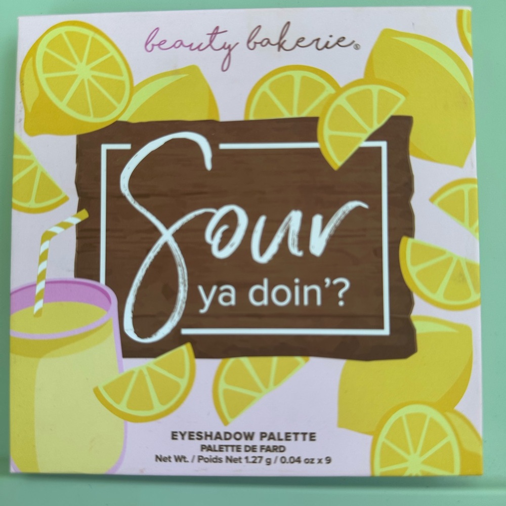 Beauty Bakerie Sour Ya Doin'? Eyeshadow Palette - Yellow and Brown *NEW*
